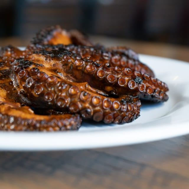 Pulpo Zarandeado.