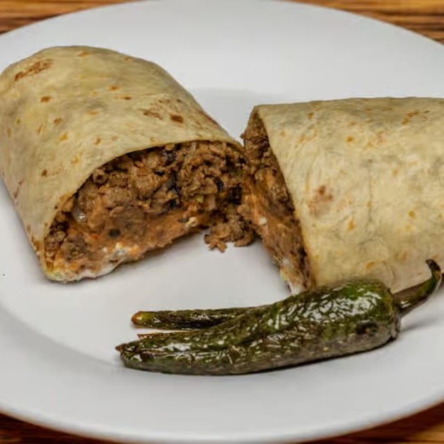 8. Fajita Burrito.